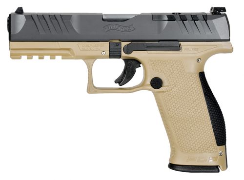 Walther PDP Full Size 4.5 Inch Optic Ready 9mm Tan/Black Pistol