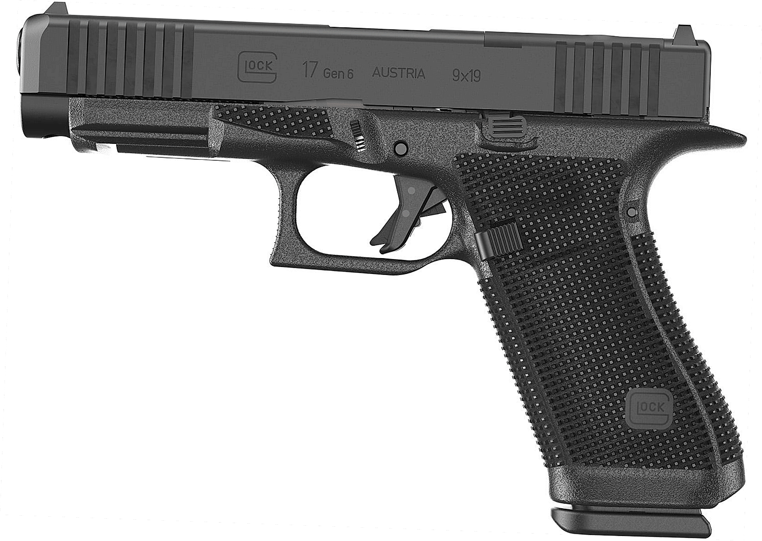 Glock 17 Gen 6 MOS 9mm 4.49" Barrel 17-Rounds - 9mm