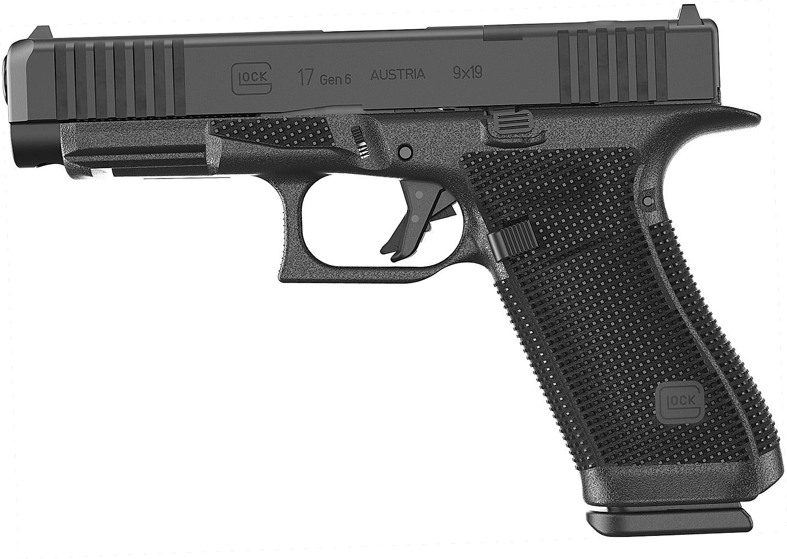 Glock 17 Gen 6 MOS 9mm 4.49" Barrel 10-Rounds - 9mm