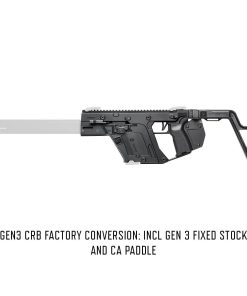 Alternative view of KRISS Vector CRB Gen 2 to Gen 3 California Conversion Service