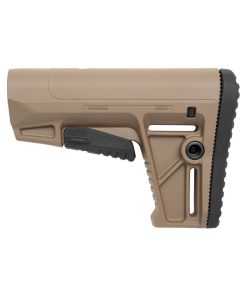 KRISS DS150 AR-15 Stock | Mil-Spec Buffer Tube | FDE Polymer