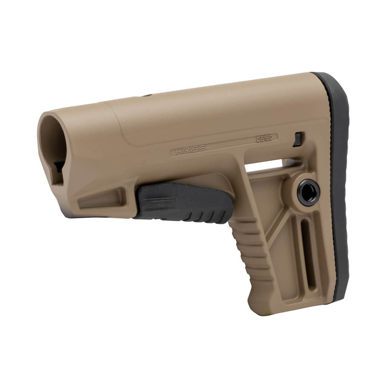 KRISS DS150 AR-15 Stock | Mil-Spec Buffer Tube | FDE Polymer - Image 3