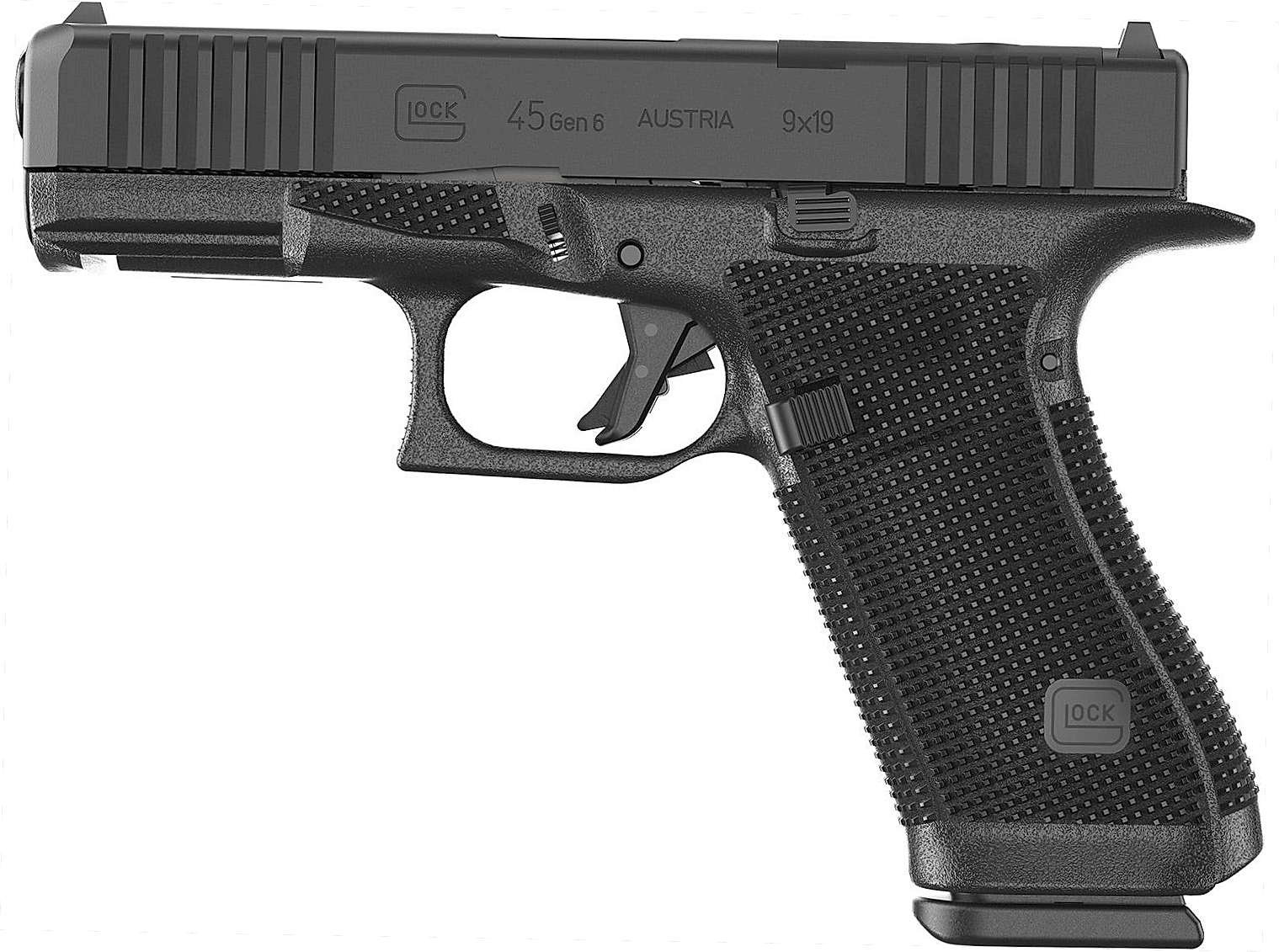 Glock 45 Gen 6 MOS 9mm 4.02" Barrel 10-Rounds - 9mm