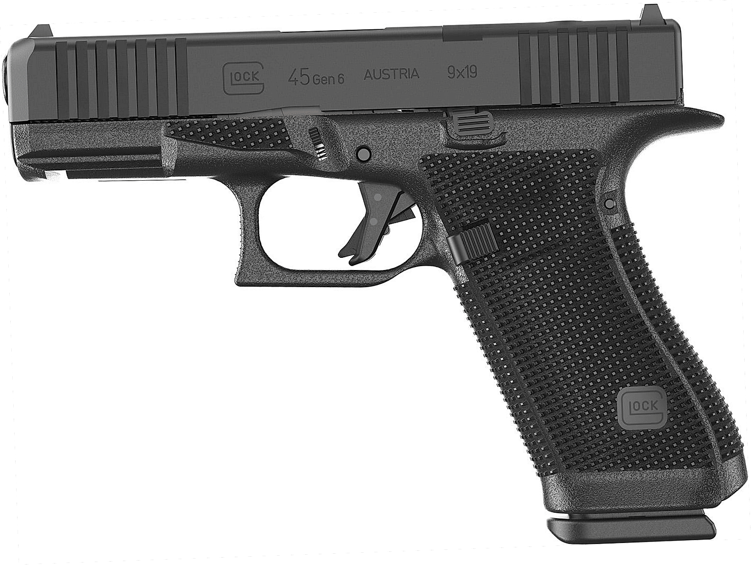 Glock 45 Gen 6 MOS 9mm 4.02" Barrel 17-Rounds - 9mm