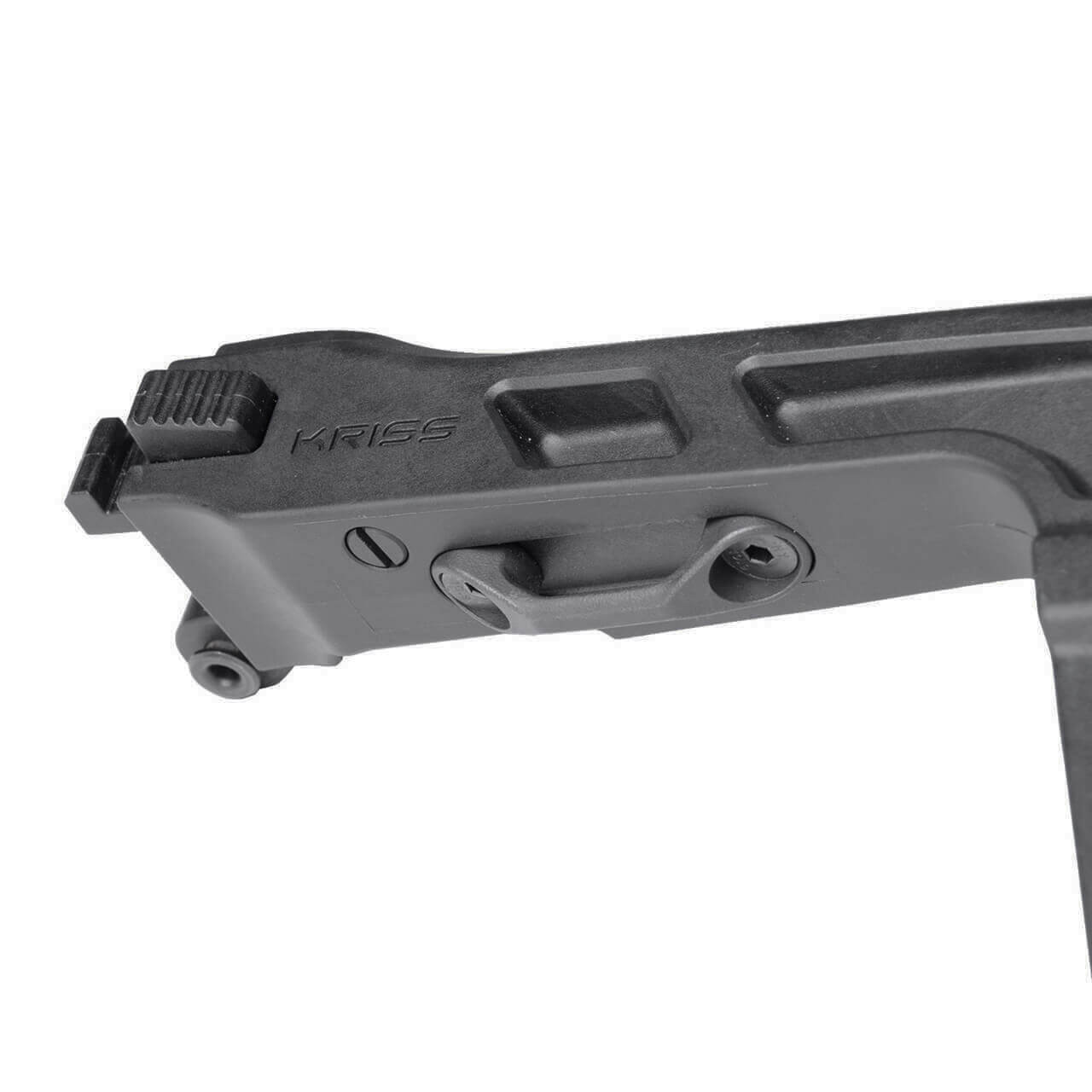 KRISS Vector Folding Stock for Gen 1 & Gen 2 Hinged Upper | Polymer Black - Image 3
