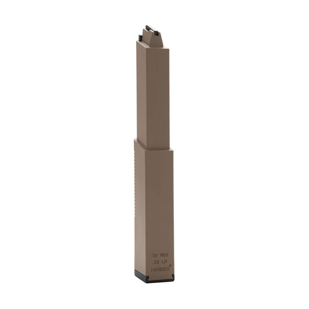 KRISS Vector 22 Extended Magazine 30 Round .22LR FDE Polymer - Image 2