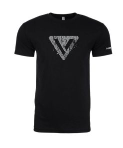 KRISS Distressed Logo T-Shirt | Super V Graphic | Crew Neck Tee