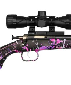 Crickett KSA2173 Crickett  22 LR 1 16.13" Blued Muddy Gir...