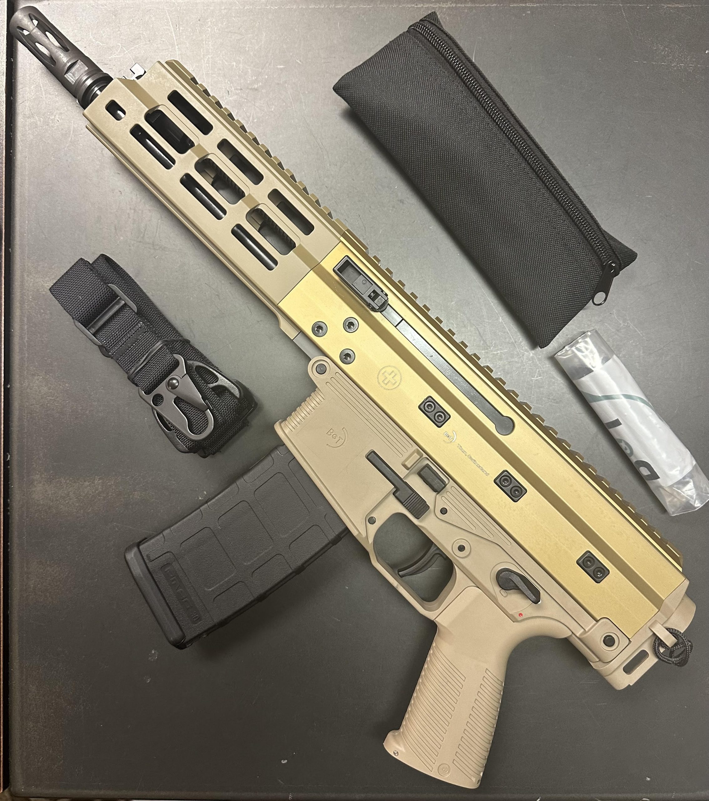 B&T APC223 PDW 8.7” Pistol ANODIZED COYOTE TAN