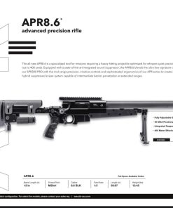 APR8.6 INTEGRALLY SUPPRESSED SNIPER RIFLE APR86