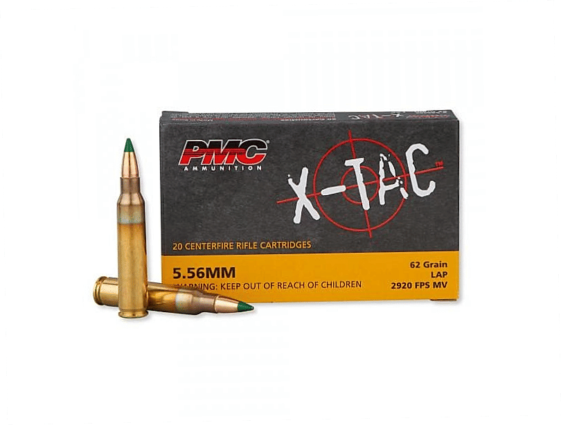 PMC Ammunition X-Tac Brass 556 Ammo 62-Grain 20-Rounds Li...