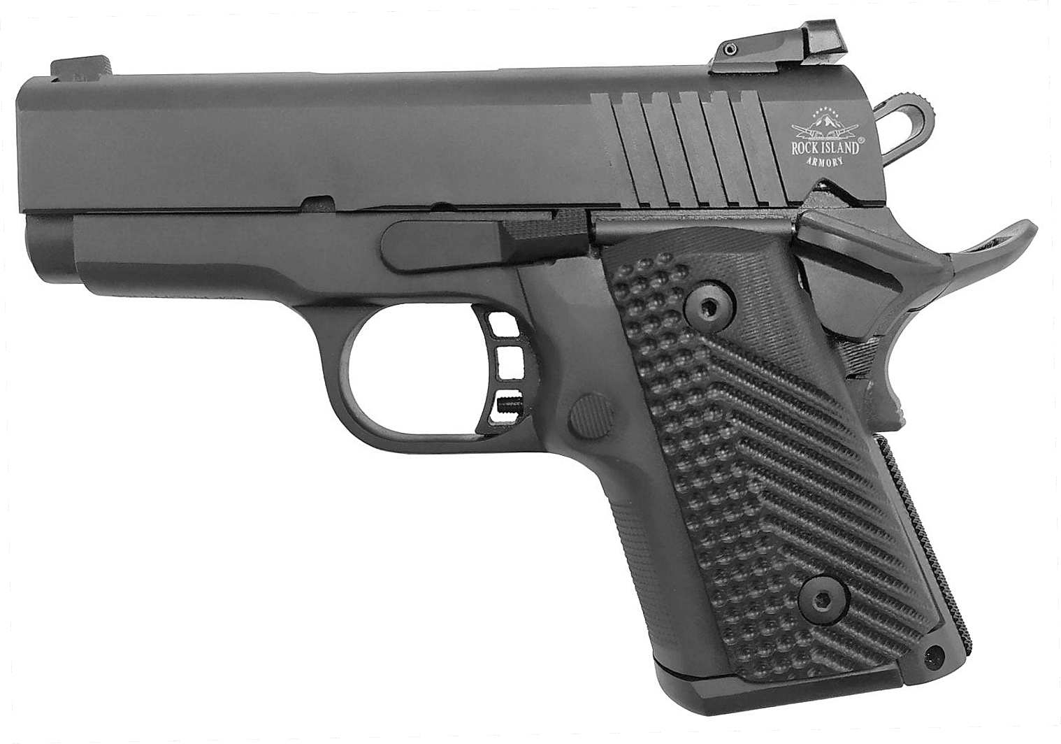 Rock Island Armory Baby Rock .45 ACP 3.1" Barrel 10-Round... - Image 3