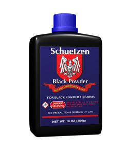 Schuetzen Black Powder 4F 1lb Priming Powder - 25 Canisters per Case