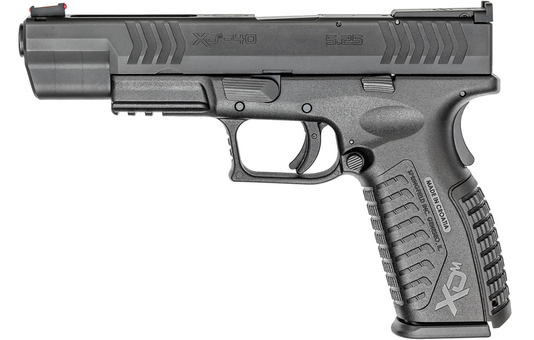 Springfield XDM 40 S&W 5.25 Competition Black Essentials Package Springfield XDM 40 S&W 5.25 Competition Black Essentials Package - firearms - PRK Arms