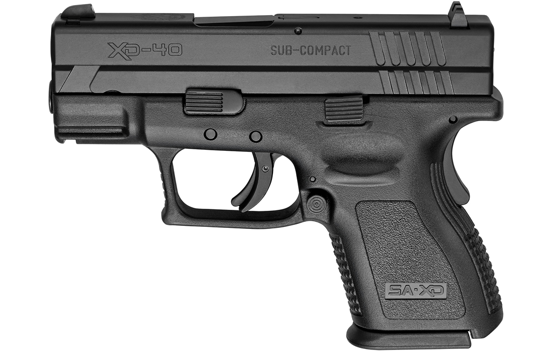 Springfield XD 40 S&W Sub-Compact Black (Compliant) Springfield XD 40 S&W Sub-Compact Black (Compliant) - firearms - PRK Arms