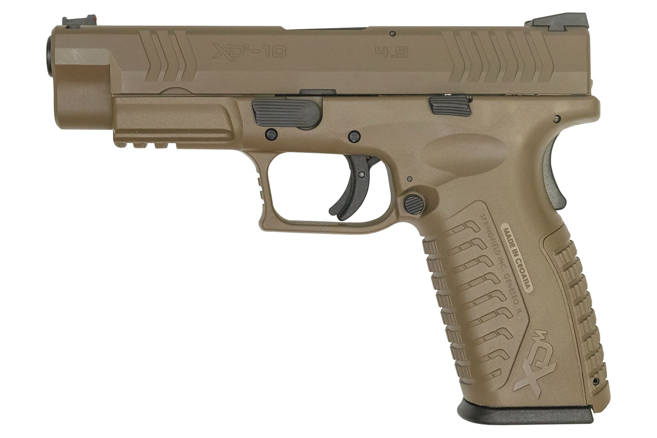Springfield XDM 10mm 4.5 Full-Size Flat Dark Earth Pistol Springfield XDM 10mm 4.5 Full-Size Flat Dark Earth Pistol - Pistols - PRK Arms