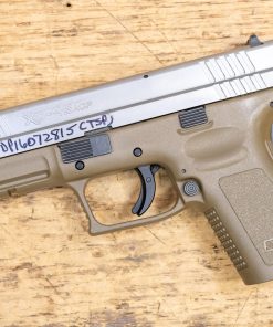 Springfield XD-45 45 ACP Compact Police Trade-in Pistol with FDE Frame and Silver Slide (No - Pistols | PRK Arms