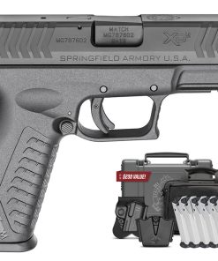 Springfield XDM 9mm 3.8 Full-Size Black Instant Gear Up Package with 5 Mags, Range Bag, Holster and Mag Pouch - firearms | PRK Arms