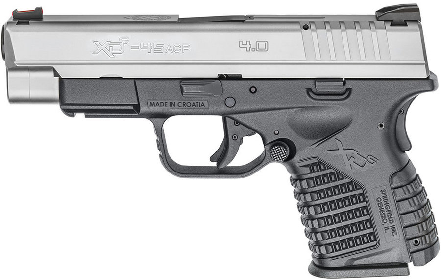 Springfield XDS 4.0 Single Stack 45ACP Black (Manufacturer Sample) Springfield XDS 4.0 Single Stack 45ACP Black (Manufacturer Sample) - firearms - PRK Arms