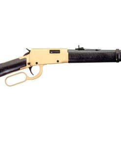 Rossi Rio Bravo 22LR Lever-Action Rifle with Gold Receiver and Hardwood Stock - Rifles | PRK Arms
